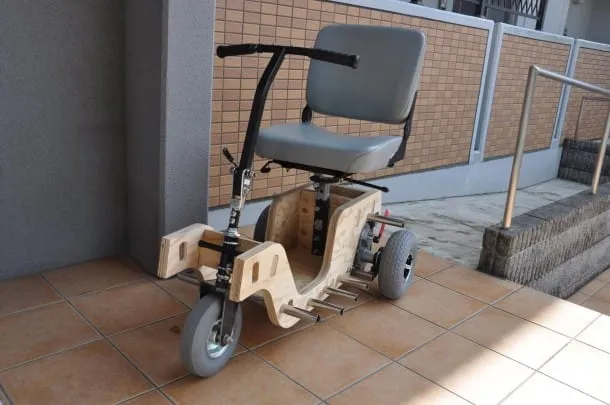 後日完成したFability Scooter